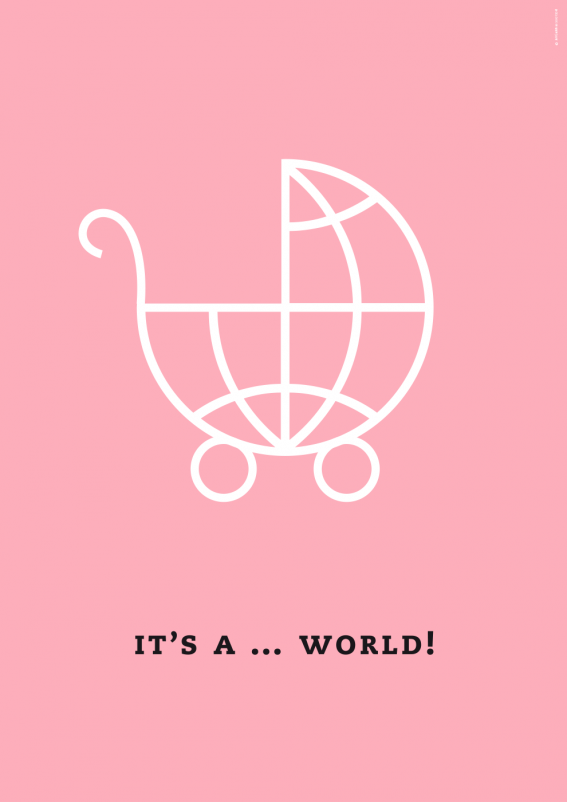 »IT'S A WORLD / flamingo«