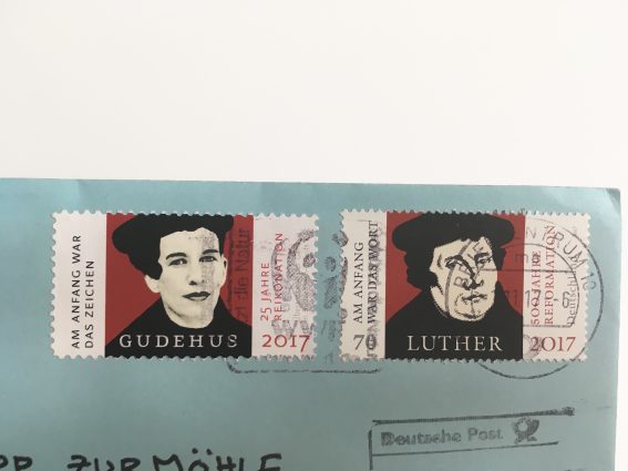 Juli Luther Briefmarke 1